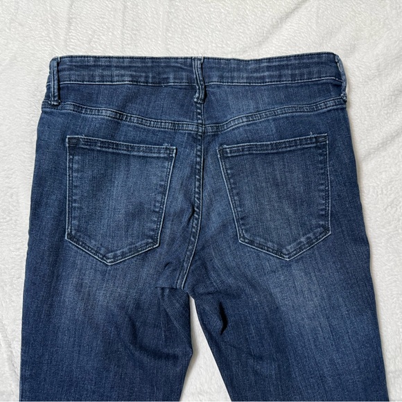 Gap Baby Boot Jeans Womens 6 Blue Stretch Dark Wash Denim 28x31 - Picture 8 of 9